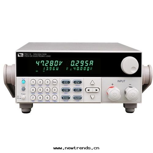 艾德克(kè)斯IT8500系(xì)列電(diàn)子負载(zài)全(quán)新(xīn)升(shēng)級